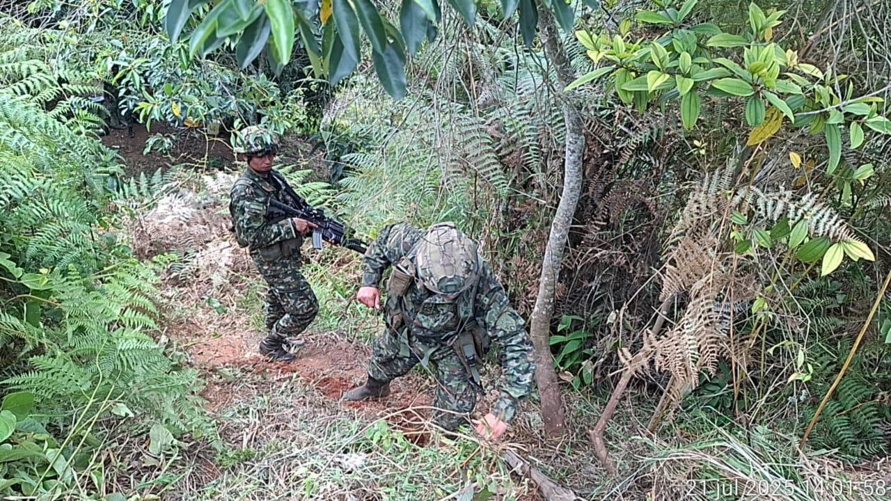 Combates en la zona rural de Jamundí.