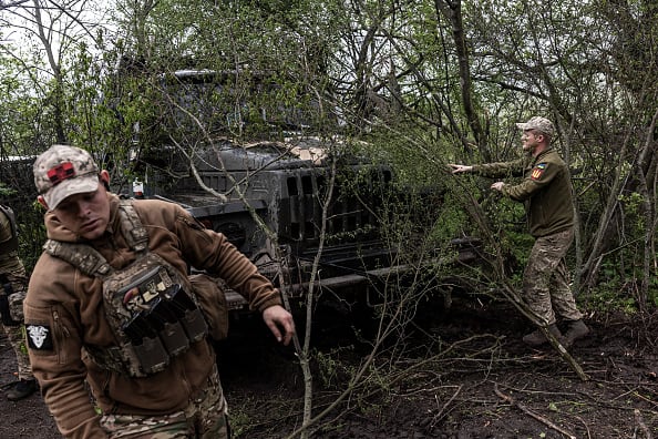 La contraofensiva, según los expertos, tienen dos objetivos claros, lograr una victoria militar o presionar a una negociación de paz con Rusia, sobre la base de mantener intacto todas las regiones, tal como estaba antes del inicio de la invasión. (Photo by Diego Herrera Carcedo/Anadolu Agency via Getty Images)