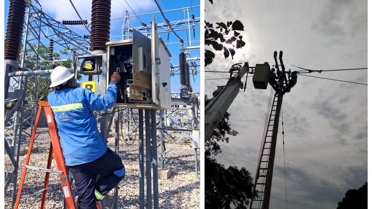 Afinia interrumpirá el servicio de energía de manera temporal en varios municipios de Bolívar, incluido Cartagena.