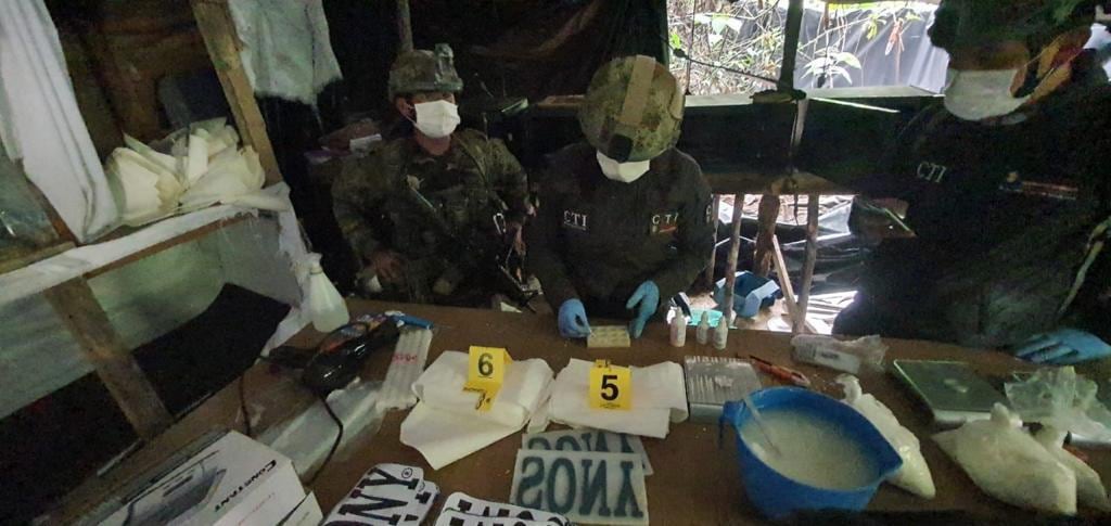 Incautación de coca en Nariño