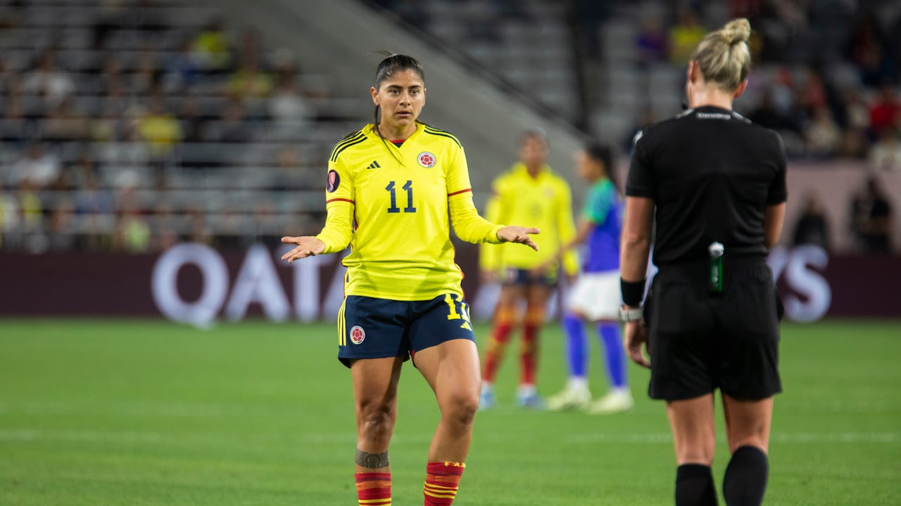 Catalina Usme, una de las figuras de Colombia en la Copa Oro Femenina 2004.