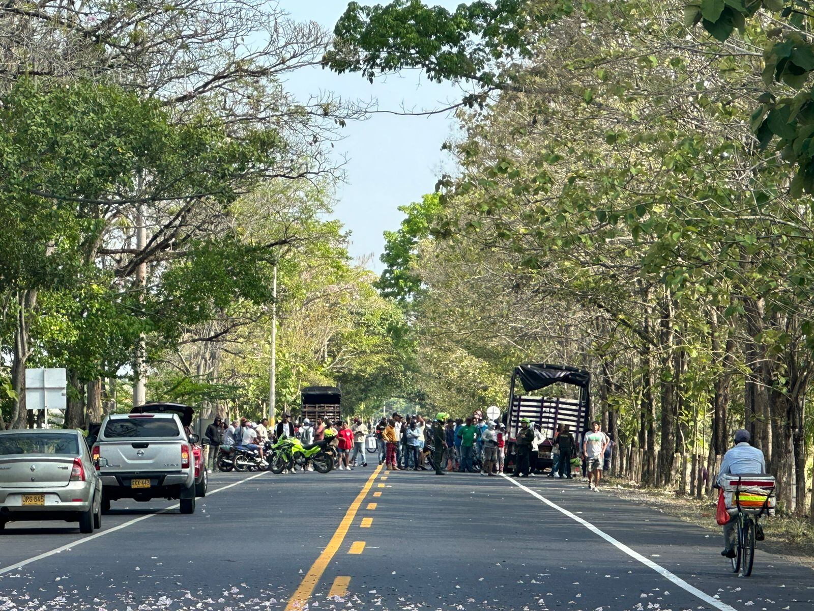 Bloqueos en Córdoba por paro minero.