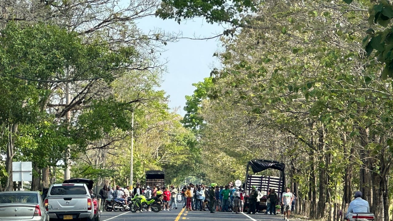 Bloqueos en Córdoba por paro minero.