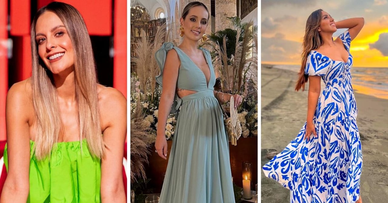 Las presentadoras Laura Acuña, Milena López, Tatiana Franko