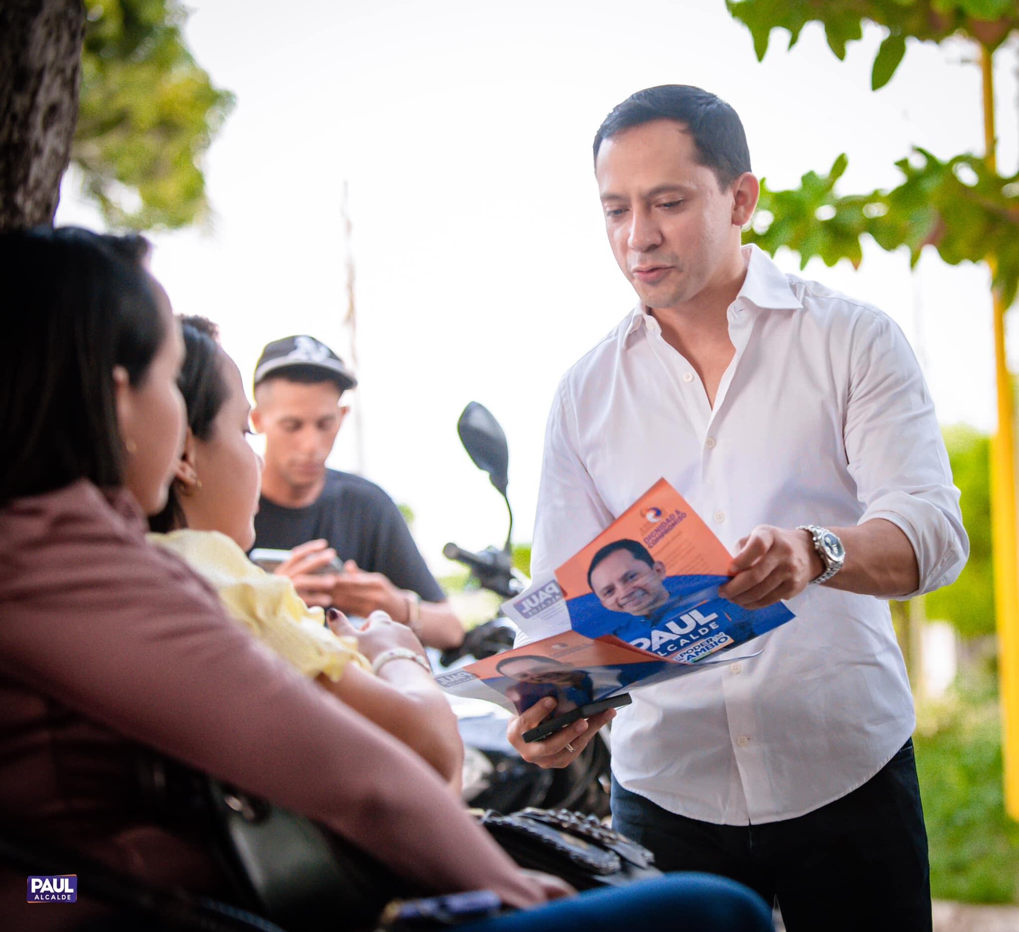 Paul Solorzano García, candidato a la Alcaldía de Barrancabermeja.