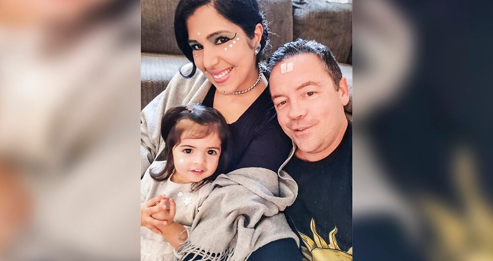 Verónica, Frederick y Agathe.