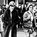 Lady Diana Spencer y Camilla Parker-Bowles en las carreras de Ludlow, en 1980. (Photo by Express Newspapers/Archive Photos)