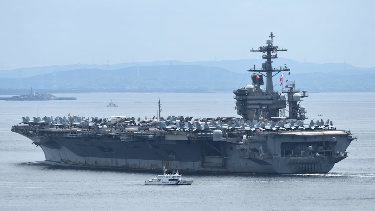 Se trata del quinto portaaviones más grande que tiene Estados Unidos.