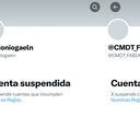X suspende las cuentas de los comandantes del ELN.