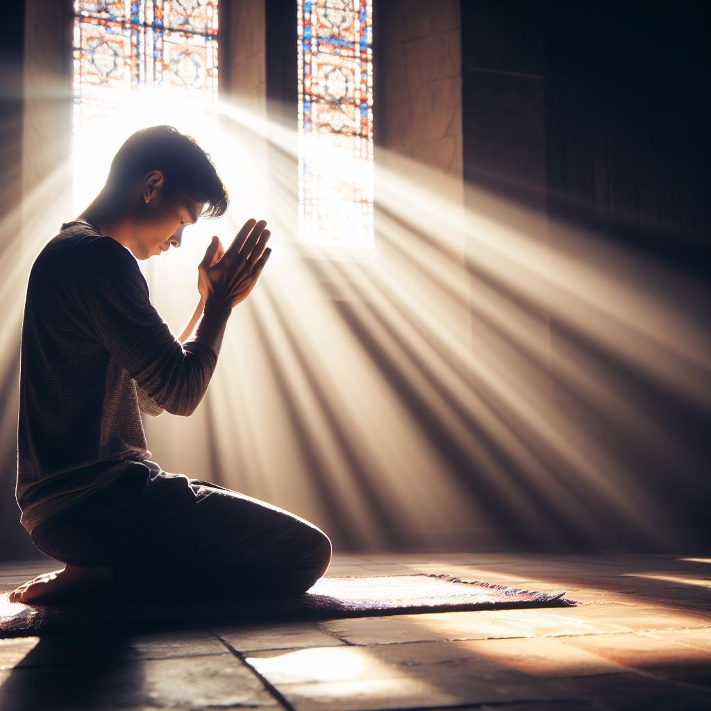 Los creyentes suelen depositar toda su fe en la oración.