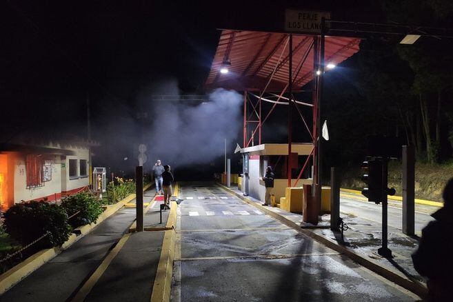 Peaje Los Llanos, en Antioquia
