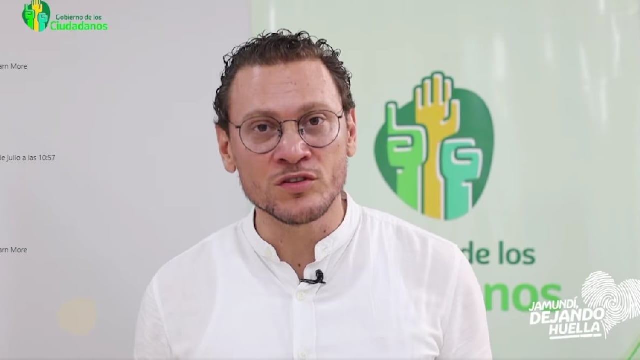 El alcalde de Jamundí, Andrés Felipe Ramírez, hizo la denuncia en sus redes sociales.