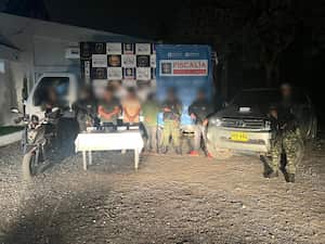 En manos de la Fiscalía quedaron los tres capturados por secuestro de comerciante en Antioquia.