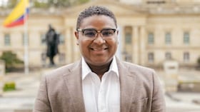 Óscar Benavides, representante por las negritudes.