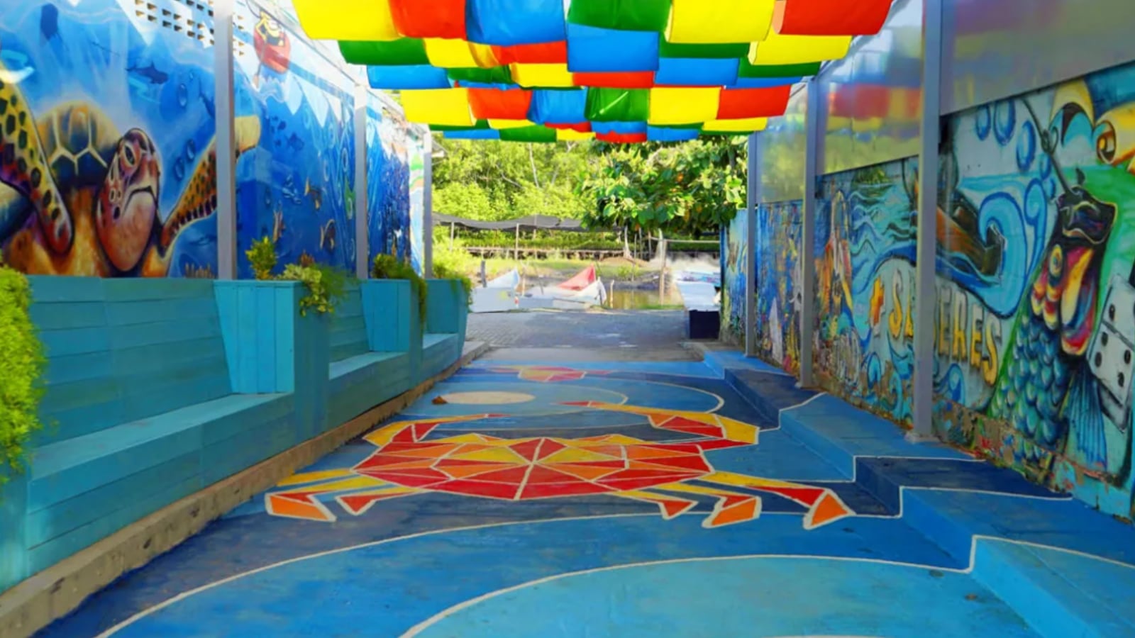 La Calle de los pescadores, un nuevo atractivo turístico en Barú