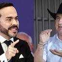 Presidente Abelardo De La Espriella y el gobernador de Arauca, Renson Martínez Prada.