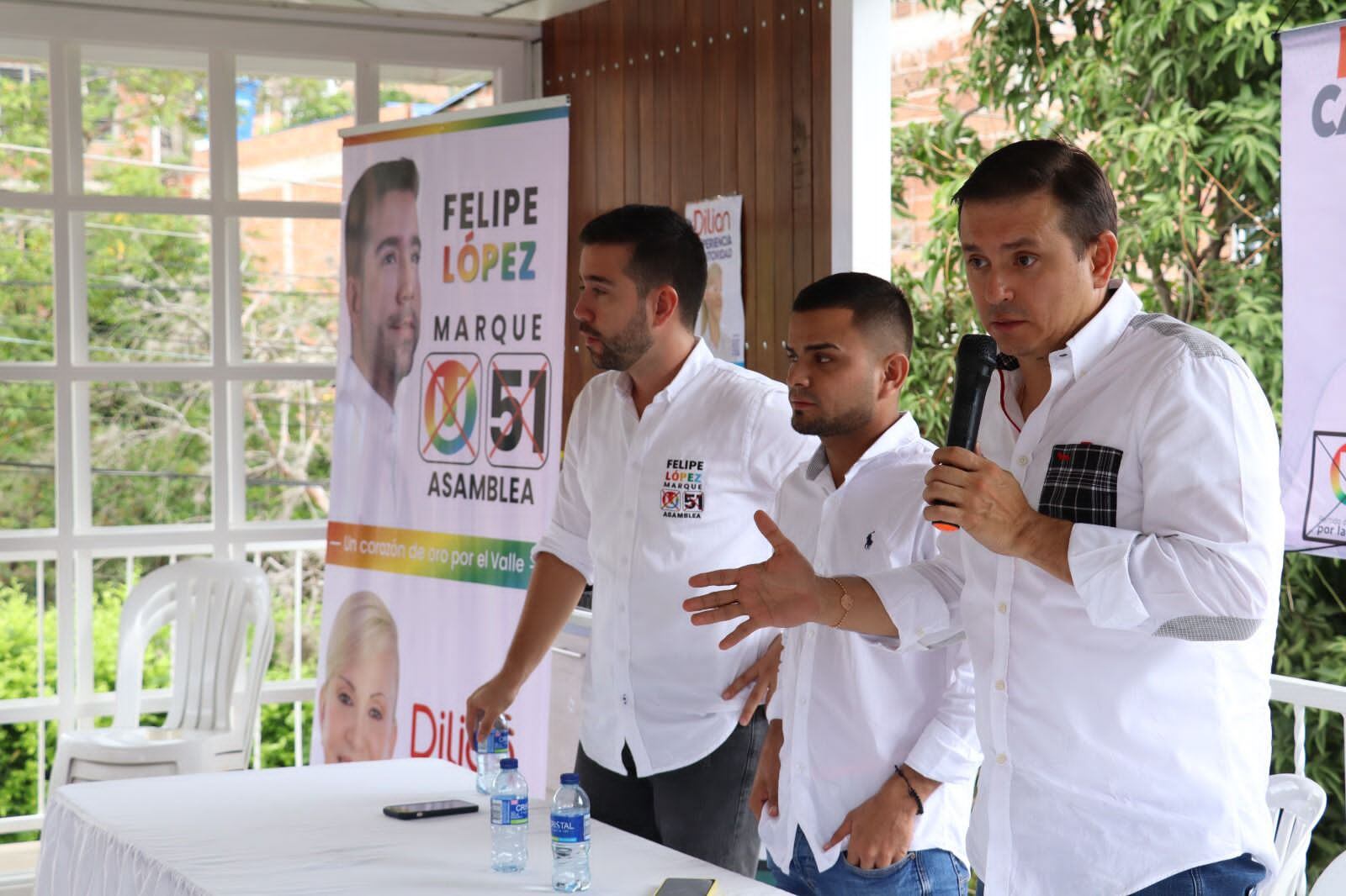 Juan Carlos Garcés y Felipe López