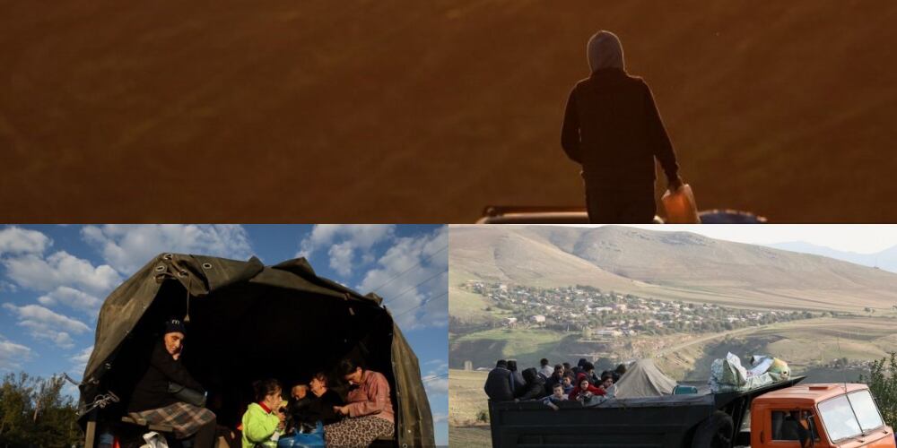 Miles de personas huyen de Nagorno.