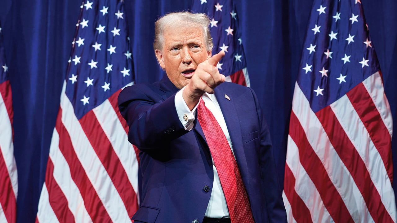 Donald Trump, presidente de Estados Unidos.