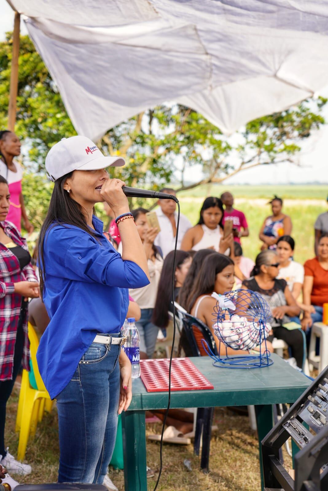 La candidata a la Alcaldía de Cali, Miyerlando Torres, aclaró todos los rumores que la señalan de recibir apoyo de otros partidos políticos.