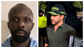 Traore Mamoudou, ciudadano francés detenido en Soledad, Atlántico, en medio de la Operación Blindaje 360.