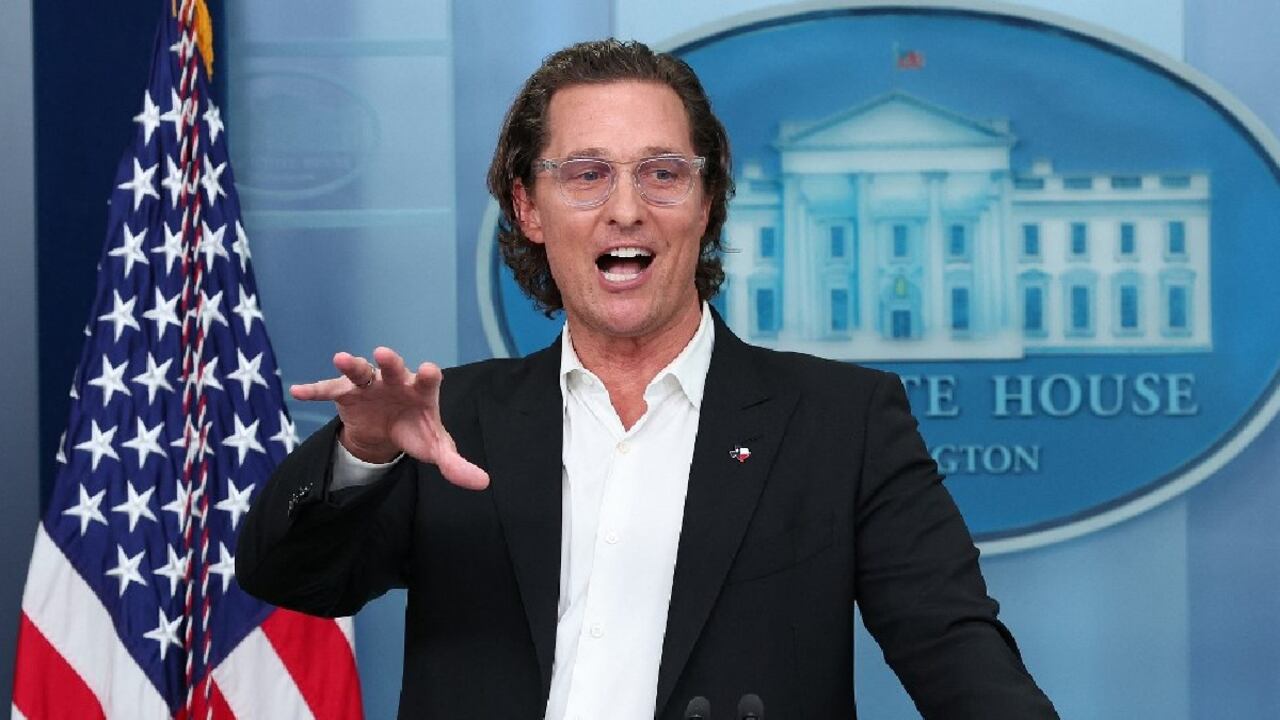 Matthew McConaughey, actor estadounidense.