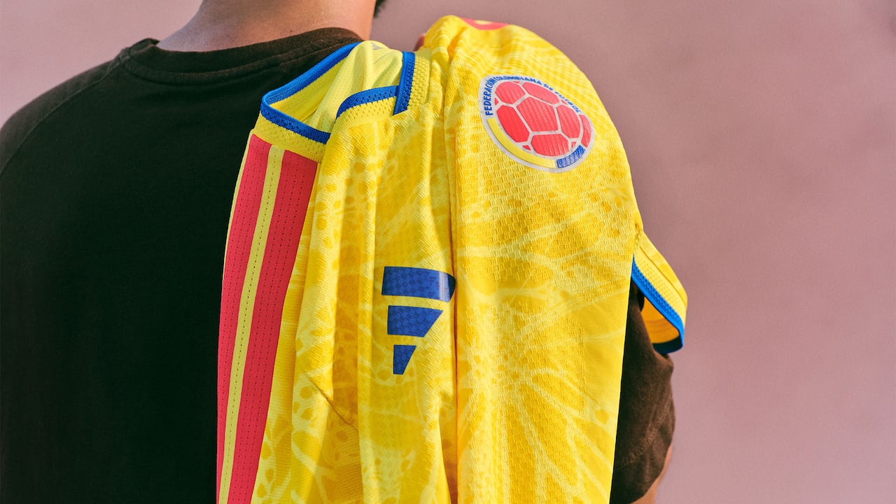 Camiseta de competencia de la Selección Colombia para el Mundial 2026