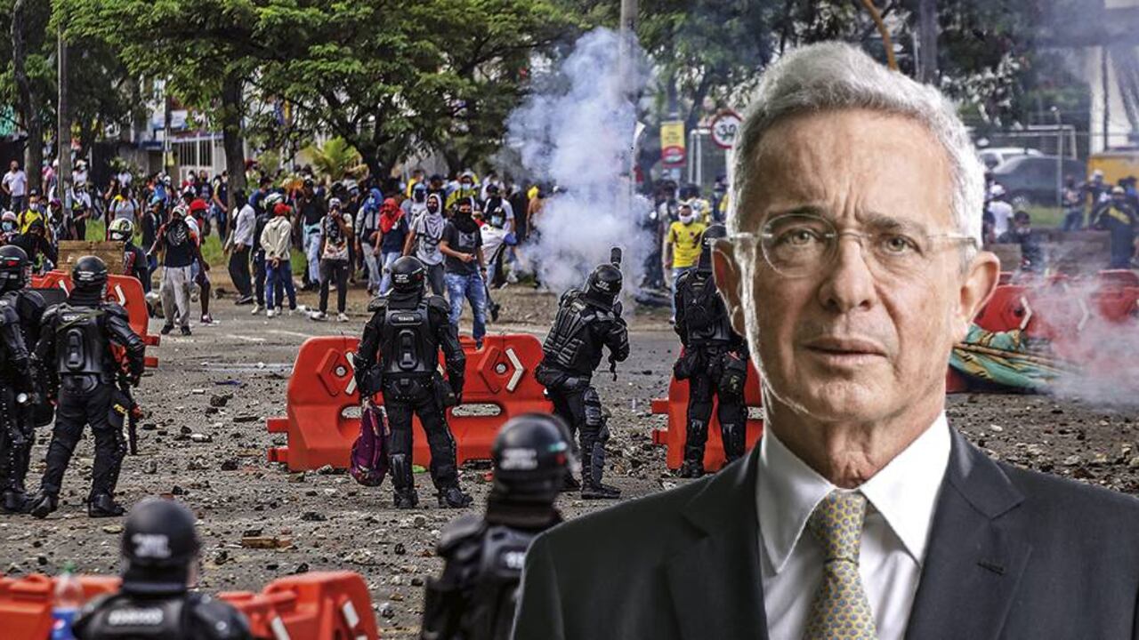 El expresidente pidió que las autoridades retomen el control en la capital del Valle.