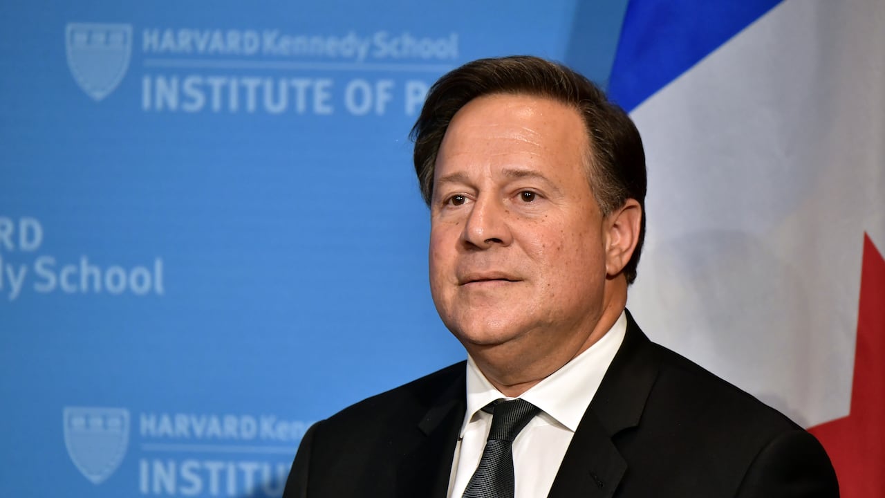Juan Carlos Varela, expresidente de Panamá.