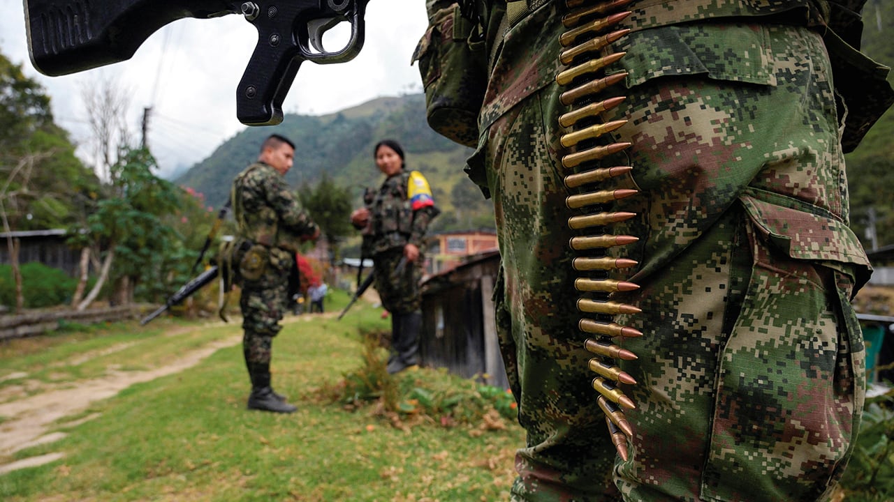 Imagen referencia de las disidencias de las Farc.