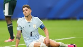 FLORIDA, USA - JUNE 15: Federico Valverde (8) of Uruguay looks on during the 2026 FIFA World Cup First Stage Group H match between Saudi Arabia and Uruguay at Hard Rock Stadium (Miami Stadium) in Miami Gardens, Florida, United States on June 15, 2026. (Photo by Evrim Aydin/Anadolu via Getty Images)