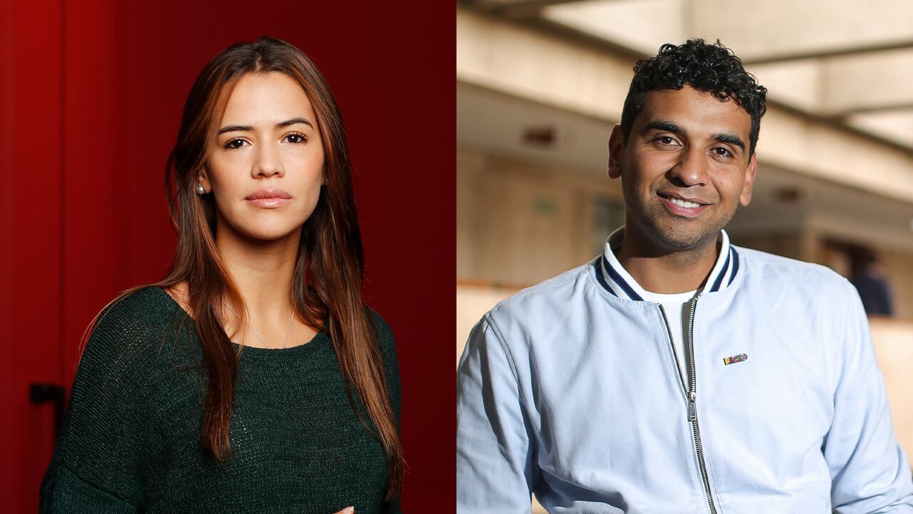 María Fernanda Carrascal y David Racero.