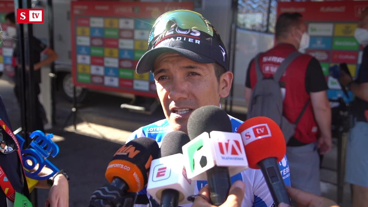 Richard Carapaz defenderá la camiseta como líder de la montaña en las últimas etapas de La Vuelta 2022.
