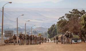 Por malos comportamientos del pueblo mapuche, Boric dispuso extender la militarización de la Araucanía.