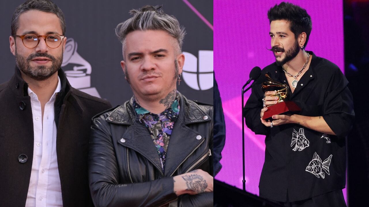 Diamante Eléctrico, Camilo, y Juanes son algunos de los colombainos nominados a los premios Grammy. Bridget BENNETT / AFP KEVIN WINTER / GETTY IMAGES NORTH AMERICA / GETTY IMAGES VIA AFP