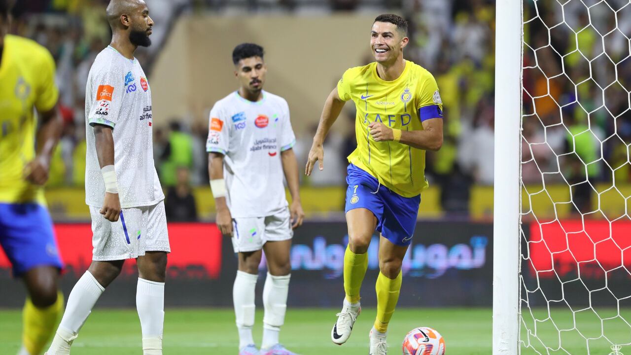 Cristiano Ronaldo logró marcar el triplete 63 en su carrera deportiva