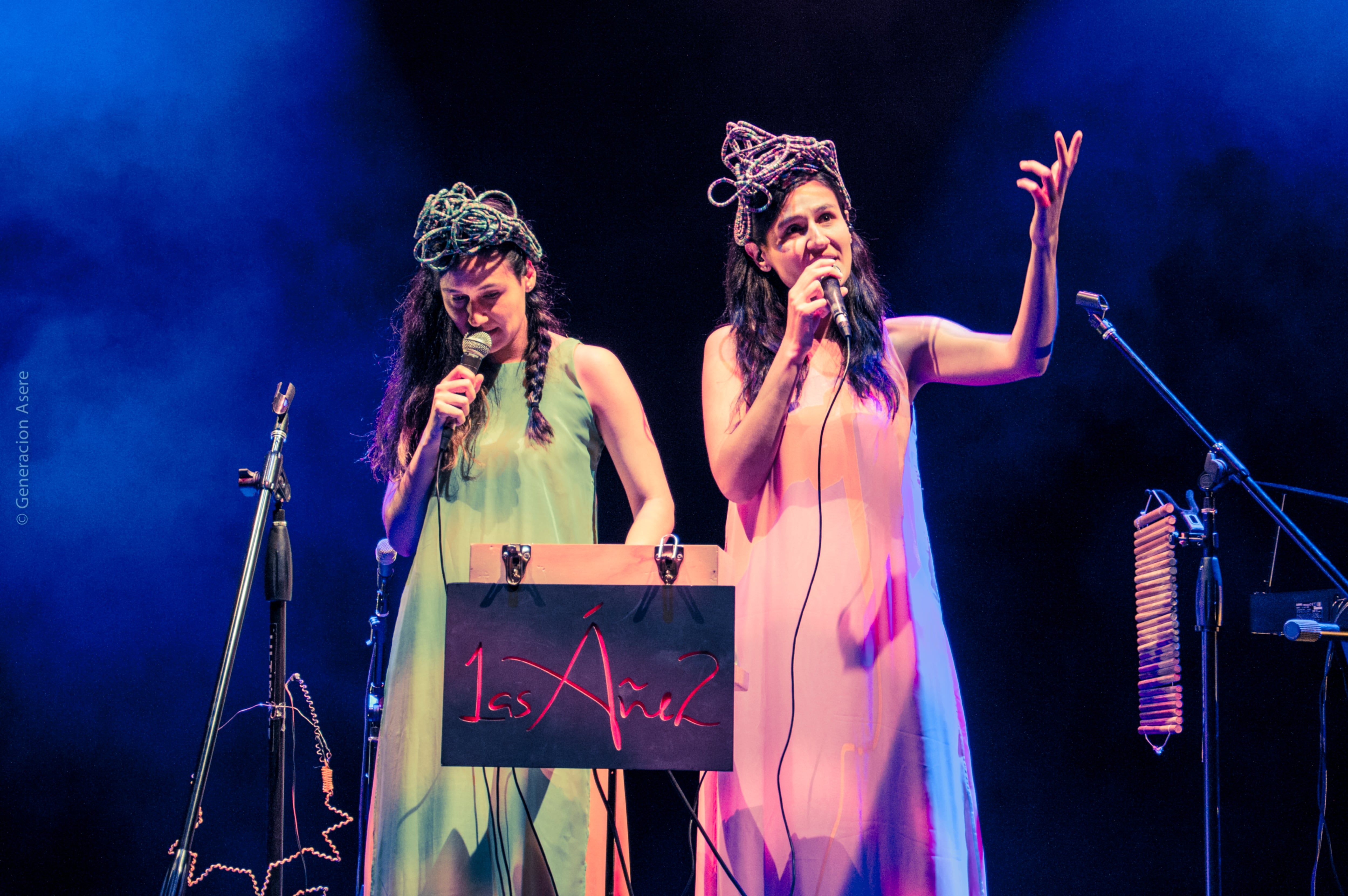 Las Áñez adquieren otra dimensión  en vivo.
