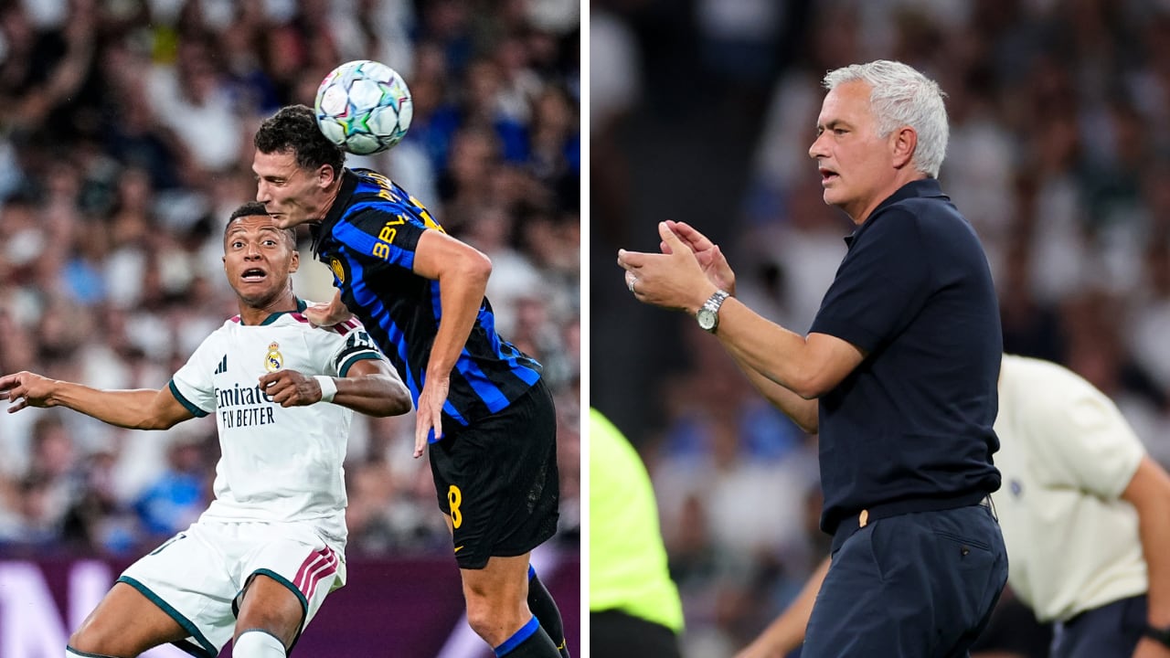 Real Madrid celebra el triunfo sobre Inter de Milán en la primera fecha de la fase de liga de la Champions League.