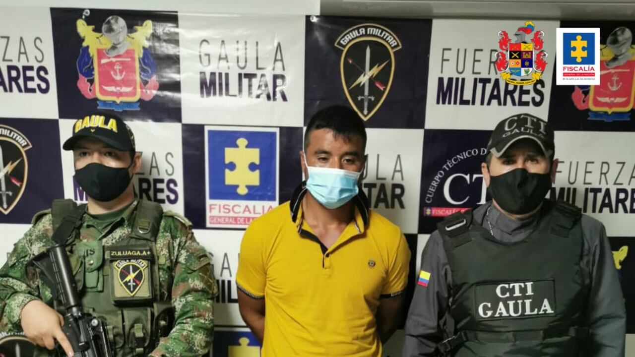 Capturado alias Jheferson, presunto cabecilla del ELN.