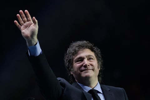 Milei llegó a cargar contra la esposa del presidente del Gobierno español, Pedro Sánchez, a la que se refirió como "mujer corrupta".