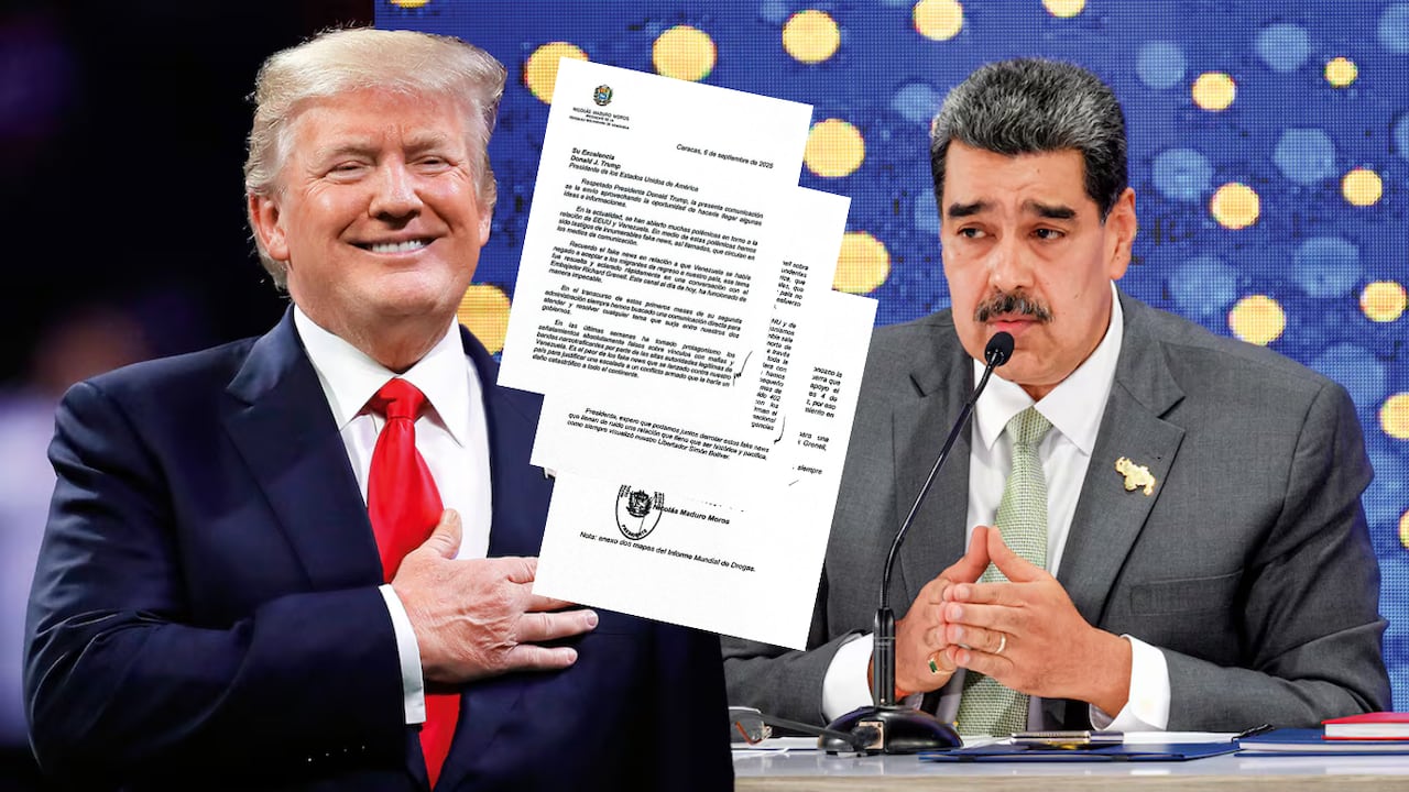 Nicolás Maduro le envió una carta secreta a Donald Trump.