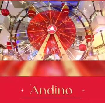 Centro Comercial Andino, decoración navideña