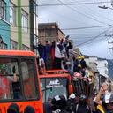Pasto, manifestaciones, Gabriel Velasco. Foto de Twitter: @gabrieljvelasco