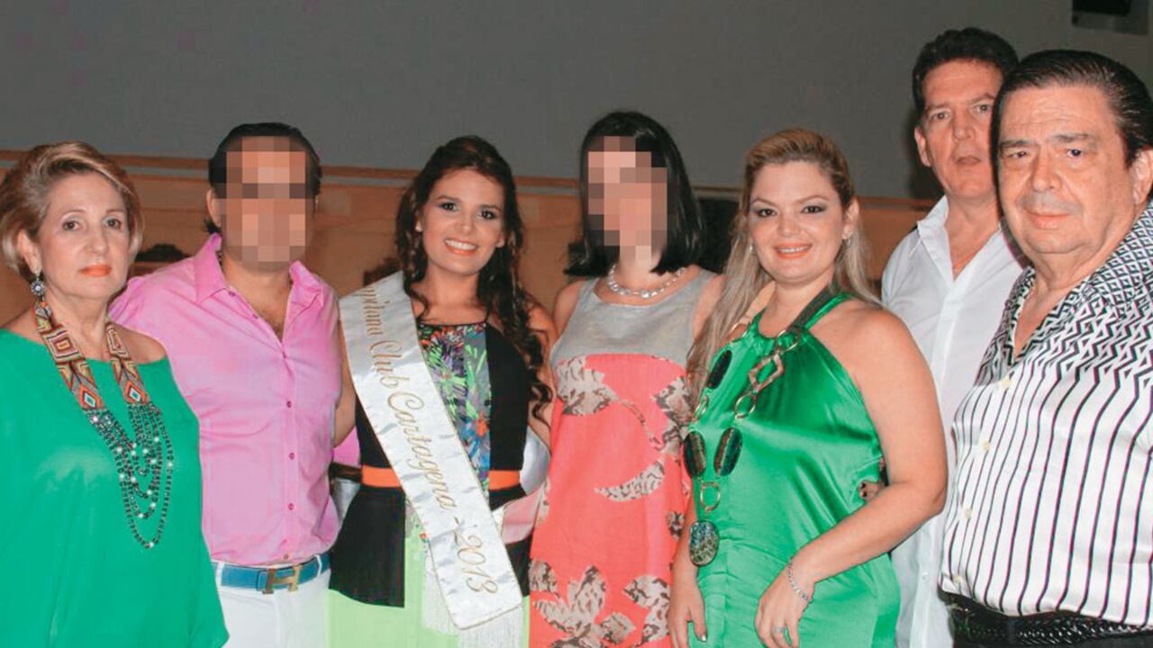 Según la Fiscalía, Miguel Henríquez (derecha), quien fue fundador, rector y directivo de la universidad, logró que su su esposa, Carmen López; sus hijas, Vanessa y Viviana, y su yerno Juan Antonio Piñeres, entre otros familiares, ocupen importantes cargos para controlar la institución o recibir millonarios contratos.