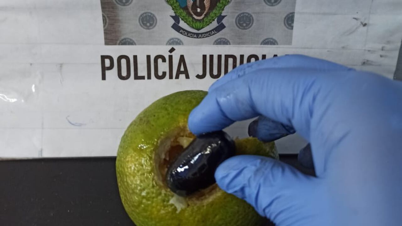 Incautación droga cárcel de Iníales