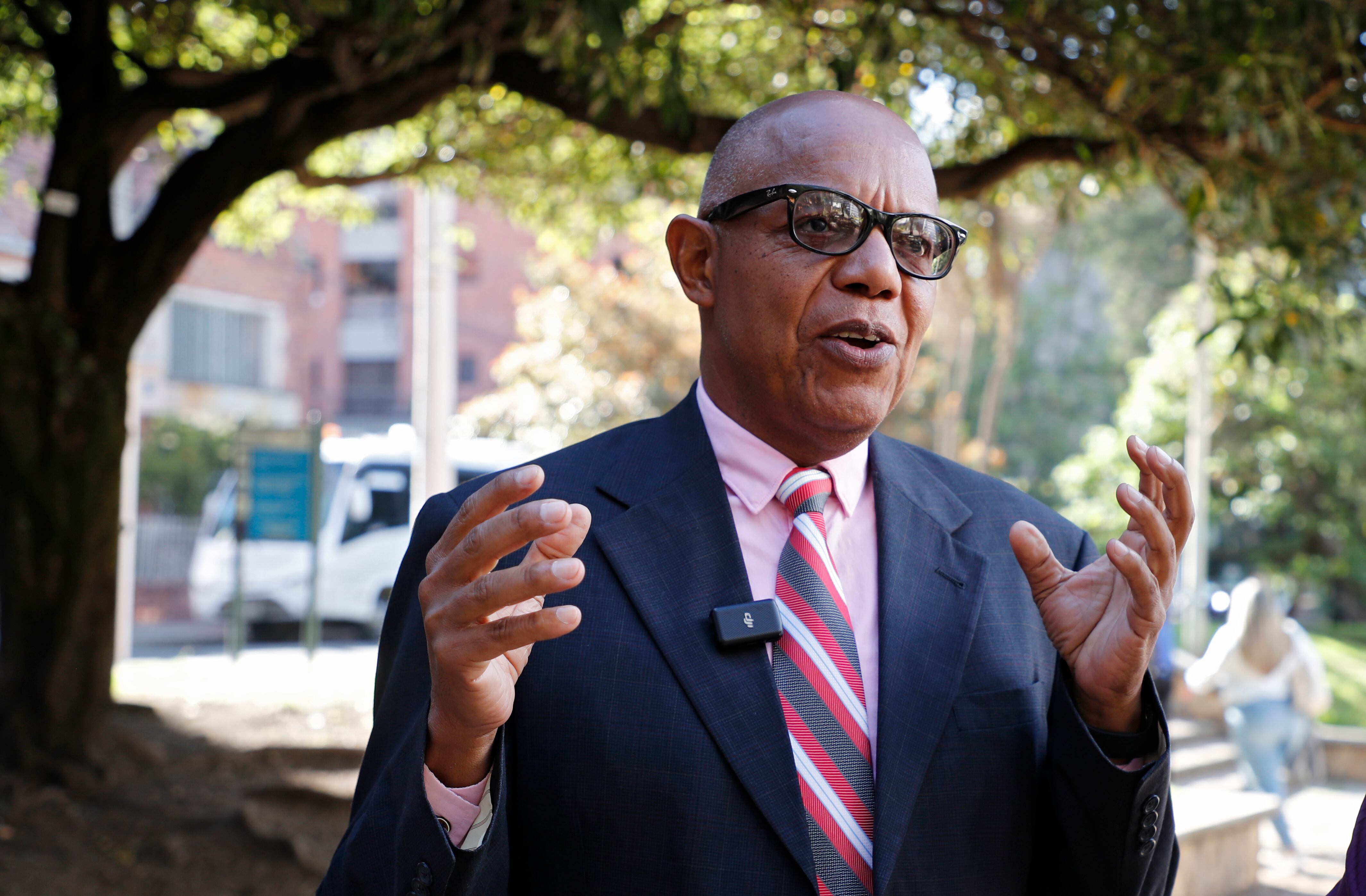 familiares de migrantes venezolanos desaparecidos en la ruta  San Andrés - Nicaragua 
Bogota dic  1 del 2023
Foto Guillermo Torres Reina / Semana