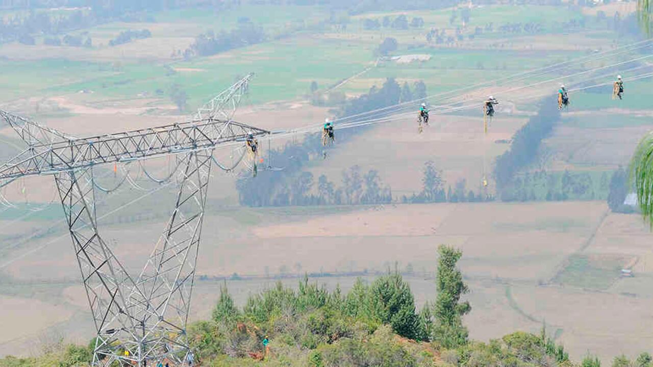 Línea Guavio-Circo (Cundinamarca) del Grupo Energía Bogotá (GEB).