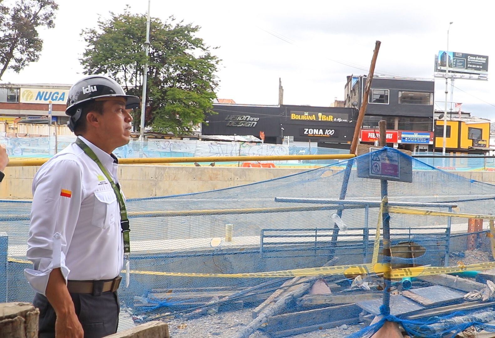 Director del IDU, Orlando Molano