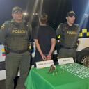 En el operativo le más de 400 dosis de bazuco.