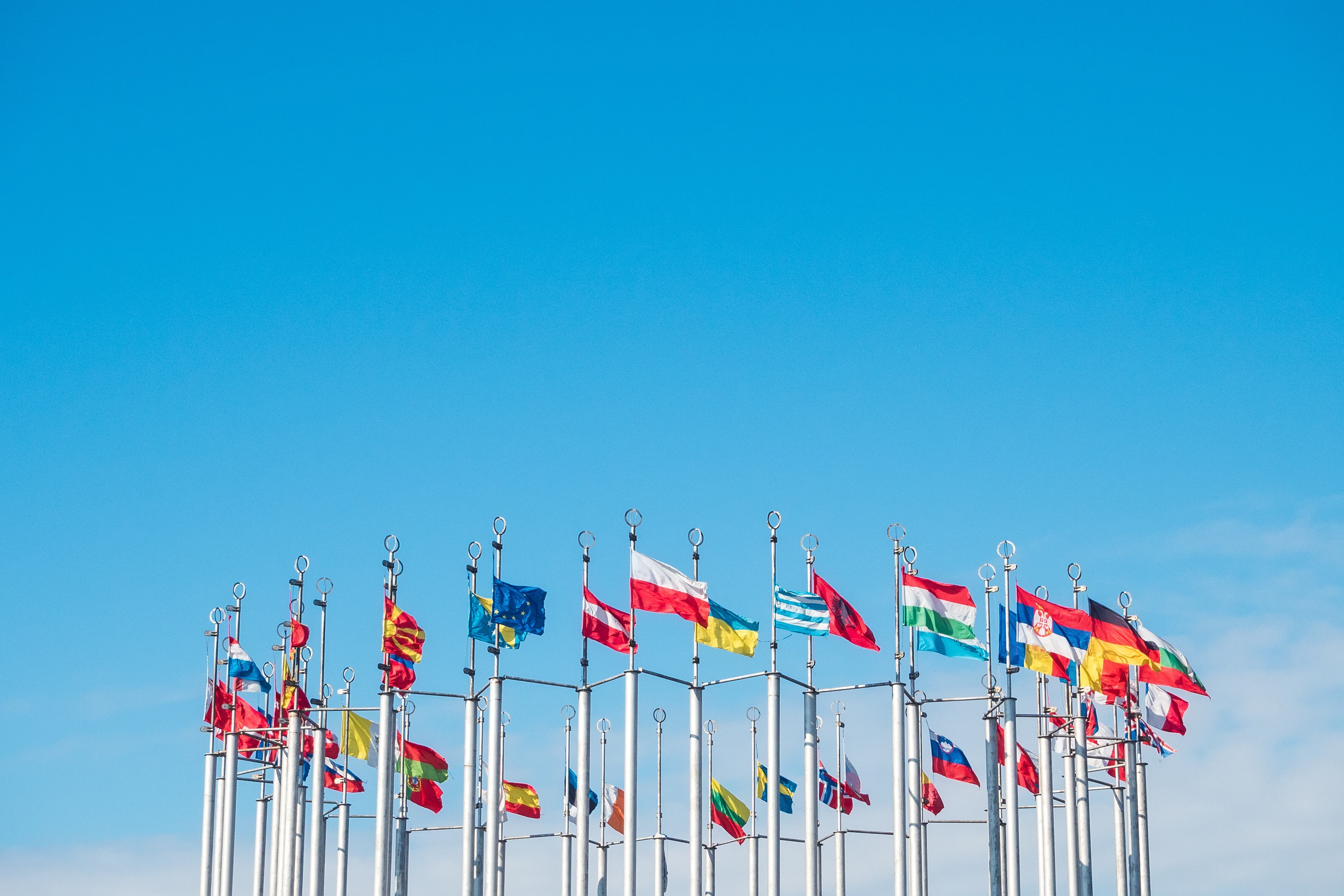 En el mundo existen innumerables banderas.